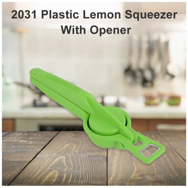 Plastic lemon SQueezer With Opener