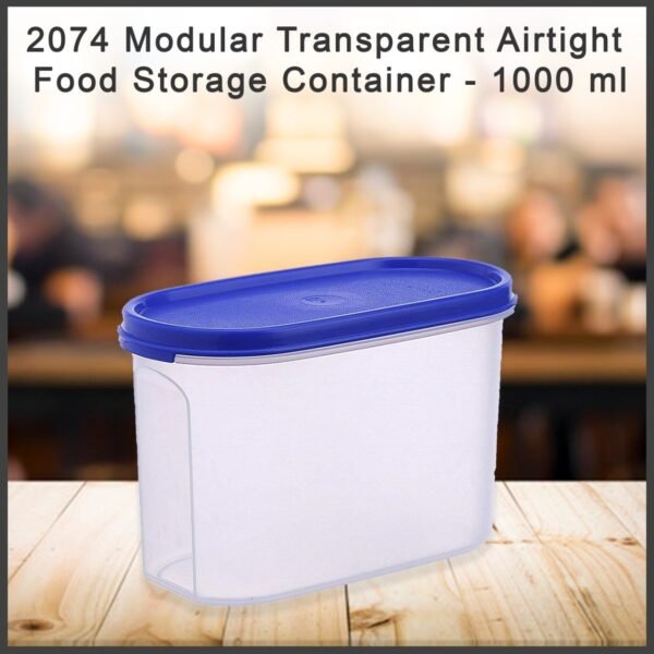 Modular Transparent airtight Food storage Container 1000ml