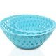 Multipurpose Round Storage Plastic Basket Tray