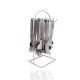 Stainless Steel Cutterly Set with Stand-Silver(Pack of 24)