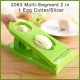 Multi Segement 2 in 1 Egg Cutter/Slicer